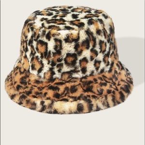 Leopard print for a bucket hat.